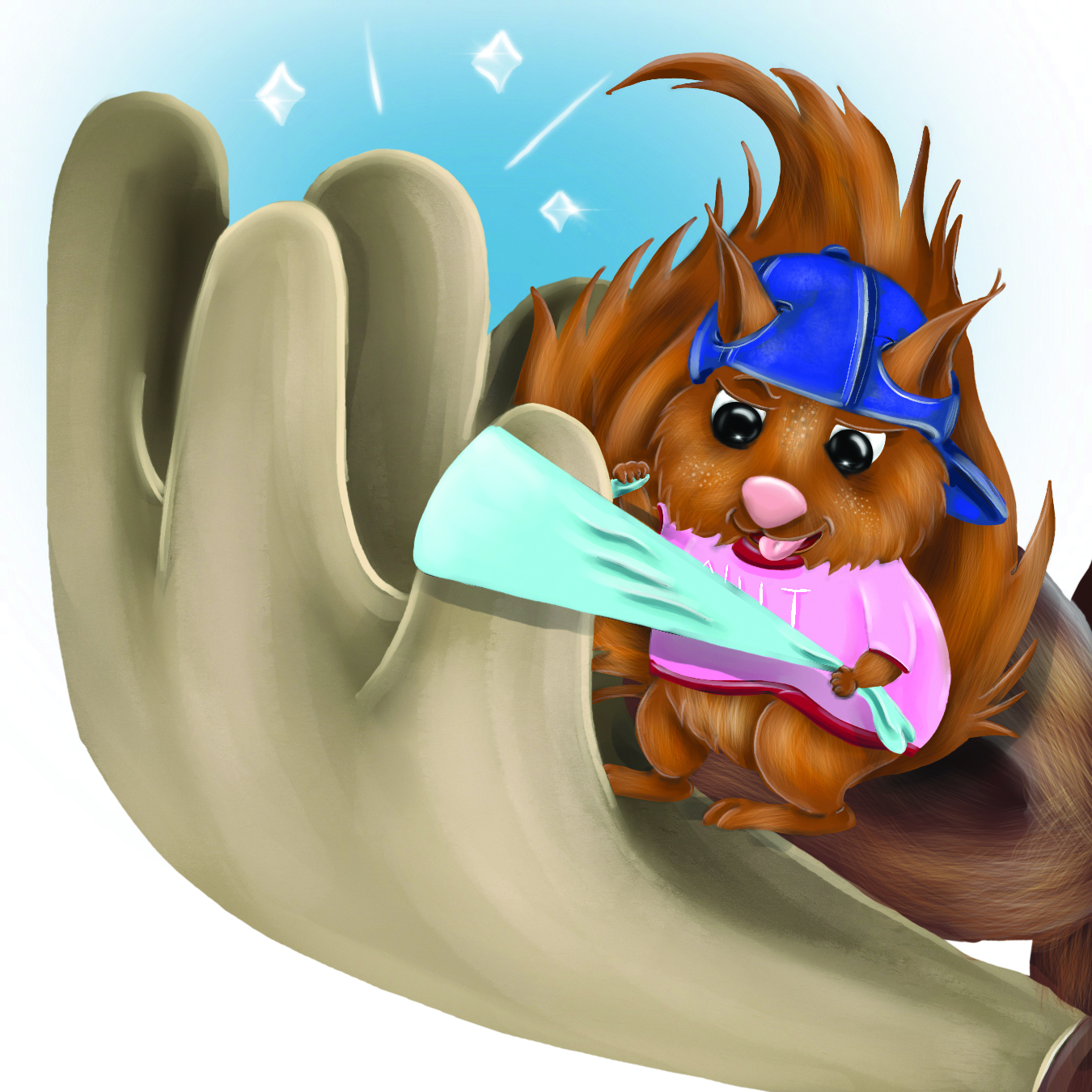 The Little Trolls from Norway — illustration